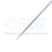 Hosford Lacrimal Dilator, Double Ended, Stainless Steel, Abrupt Taper 2mm From End, Then More Gradual Taper for Quick Dilation Of Punctum, Round Knurled Handle, Overall Length 5-1/2" (140mm) - 5-5457