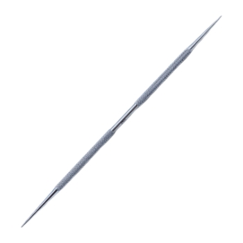Hosford Lacrimal Dilator, Double Ended, Stainless Steel, Abrupt Taper 2mm From End, Then More Gradual Taper for Quick Dilation Of Punctum, Round Knurled Handle, Overall Length 5-1/2" (140mm) 1299290,May-57,E3436