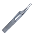 Hoskins Tissue Forceps, #22, Colibri Style, Micro Grooved Tips, Serrated Handle, 1" Long Shafts, Overall Length 3-3/8" (85mm) 341083,11/6/2833,K5-1722,E1943 22