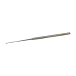 House Crabtree Dissector Pick, 1.5mm Flattened Tip Angled At 90 Degrees, Straight Shaft, Round Handle, Overall Length 6-1/2" (167mm) 