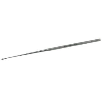 House Lancet Knife, 2mm x 3mm Tapered Blade, Angled 45 Degrees, Round Handle, Overall Length 6.6" (168mm) 