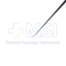 House (Rosen) Needle, Semi-Sharp Point, 3mm Curve From Tip, Round Handle, Overall Length 6.3" (160mm) - 114-2816-21