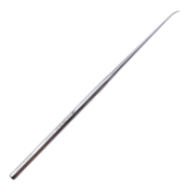 House (Rosen) Needle, Semi-Sharp Point, 3mm Curve From Tip, Round Handle, Overall Length 6.3" (160mm) 
