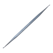 House Stapes Curette, Slight Angle, Double Ended, Oval Cups, 3mm x 1.7mm, 3mm x 1.9mm, Overall Length 7-1/8" (181mm) 
