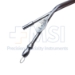 House Suction Irrigator, Angled, 12 / 14 French, Concaved Thumb Plate Cutoff Hole, Working Length 3-3/4" (95mm) Overall Length 5-1/2" (140mm) - 114-2816-77F