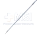 House Suction Irrigator, Angled, 2.5 / 4 French, Concaved Thumb Plate Cutoff Hole, Working Length 3-3/4" (95mm) Overall Length 5-1/2" (140mm) - 114-2816-75CL