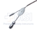 House Suction Irrigator, Angled 4 / 5 French, Concaved Thumb Plate Cutoff Hole, Working Length 3-3/4" (95mm), Overall Length 5-1/2" (140mm) - 114-2816-76A