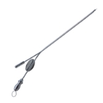 House Suction Irrigator, Angled, 4 / 5 French, Concaved Thumb Plate Cutoff Hole, Working Length 3-3/4" (95mm) Overall Length 5-1/2" (140mm) 