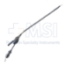 House Suction Irrigator Angled 5 / 7 French, Concaved Thumb Plate Cutoff Hole, Working Length 3-3/4" (95mm), Overall Length 5-1/2" (140mm) - 114-2816-76A5