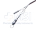 House Suction Irrigator, Angled, 6 / 8 French, Concaved Thumb Plate Cutoff Hole, Working Length 3-3/4" (95mm) Overall Length 5-1/2" (140mm) - 114-2816-76B