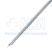 House Suction Irrigator, Angled, 6 / 8 French, Concaved Thumb Plate Cutoff Hole, Working Length 3-3/4" (95mm) Overall Length 5-1/2" (140mm) - 114-2816-76B
