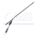 House Suction Irrigator, Angled, 6 / 8 French, Concaved Thumb Plate Cutoff Hole, Working Length 3-3/4" (95mm) Overall Length 5-1/2" (140mm) - 114-2816-76B