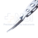 Hu Style Femtosecond Cross Action Forceps, Fine Pointed Tips, Three Hole Handle, Overall Length 4-1/4" (110mm) - 11-6-8356