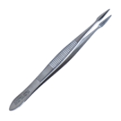 Hunter Splinter Forceps, Straight, Spear Shaped Tip, Overall Length 4" 