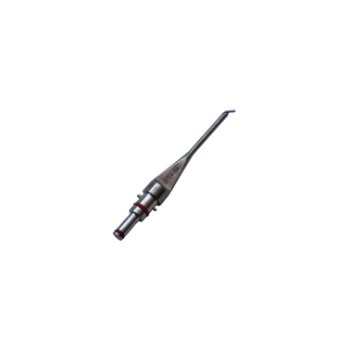 I/A Tip, Stainless Steel, Angled 45 Degrees, 0.3mm Port, Overall Length 1-3/4" (45mm) 