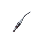 I/A Tip, Stainless Steel, Curved, 0.3mm Port, Overall Length 1-3/4" (45mm) 