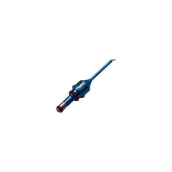 I/A Tip, Titanium, Angled 45 Degrees, 0.3mm Port, Overall Length 1-3/4" (45mm) DP9724