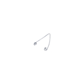 Infant Wire Speculum, U-Shaped End Angled Slightly Upward, Round Blades, Blade Length 4mm, Spread 20mm, Overall Length 1-1/2" (38mm) 1666179,11/2/6461,K1-5350