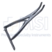 Inge Lamina Self Retaining Retractor, Without Teeth, 32mm Jaw Opening, Overall Length 6-1/2" (165mm) - D8218