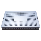 Instrument Tray, Base, Anodized Aluminum, Lid, Mat, 10-1/2" x 15-1/2" x 1-1/2" (260mm x 380mm x 40mm) 