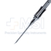 Intraocular Scissors, Curved, With Cover, Blade Length 4mm, Overall Length 5-3/4" (146mm) - 11-5-6531
