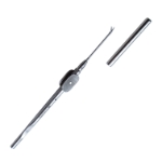 Intraocular Scissors, Curved, With Cover, Blade Length 4mm, Overall Length 5-3/4" (146mm) 1691748,11/5/6531,K4-5420