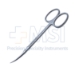 Iris Scissors, Curved, Two Tone Finish, Mid-Screw To Tip Length 30mm, Overall Length 4-1/2" (115mm) - 19-13109