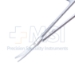 Iris Scissors, Curved, Sharp/Blunt Tips, Beveled Blades, Square Edge Shanks, Two Tone Finish, Overall Length 4-1/3" (110mm) - 19-13103