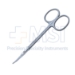 Iris Scissors, Curved, Sharp/Blunt Tips, Beveled Blades, Square Edge Shanks, Two Tone Finish, Overall Length 4-1/3" (110mm) - 19-13103