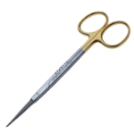 Iris Scissors, Straight, TC Blades, Overall Length 4-1/2" (115mm) 