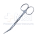 Iris Scissors, Angled, Overall Length 4-1/2" (115mm) - 19-13113