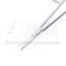 Iris Scissors, Curved, Two Tone Finish, Overall Length 4-1/4" (110mm) - 19-13106