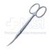 Iris Scissors, Curved, Two Tone Finish, Overall Length 4-1/4" (110mm) - 19-13106