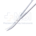 Iris Scissors, Curved Right, Two Tone Finish, Overall Length 4-1/2" (115mm) - 19-13112