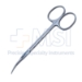 Iris Scissors, Curved Right, Two Tone Finish, Overall Length 4-1/2" (115mm) - 19-13112