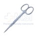 Iris Scissors, Straight, Two Tone Finish, Overall Length 4-1/4" (110mm) - 19-13105