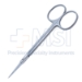 Iris Scissors Straight, Mid-Screw To Tip 30mm, Two Tone Finish, Overall Length 4-1/2" (115mm) - 19-13110