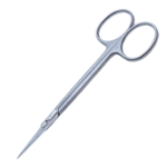 Iris Scissors Straight, Mid-Screw To Tip 30mm, Two Tone Finish, Overall Length 4-1/2" (115mm) 