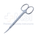 Iris Scissors, Curved, Mid-Screw To Tip Length Of 30mm, Two Tone Finish, Overall Length 4-1/2" (115mm) - 19-13111