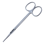 Iris Scissors, Straight, Probe Tips, Overall Length 4-1/4" (110mm) 