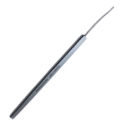 Iris Spatula, 1mm Wide x 30mm Long Malleable Blade, Serrated Flat Handle, Polished Finish, Overall Length 5-1/8" (130mm) K3-2000,E0706,08-07105,6848E,K3-2000,08-07105,E0706