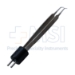 Iris Style Bipolar Forceps, Angled 45 Degrees, 0.4mm Tip, 10mm High Polish Area, Overall Length 3-1/2" (89mm) - 108-07-02A