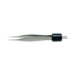 Iris Style Bipolar Forceps, Straight, 0.4mm Tip, 10mm High Polish Area, Overall Length 3-1/2" (89mm) - 108-07-01A