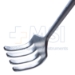 Israel Retractor, 4 Prongs, Blunt, Overall Length 9" (228mm) - 1921-4691BX