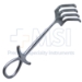 Israel Retractor, 4 Prongs, Blunt, Ring End, Overall Length 7-1/2" (190mm) - 311426J