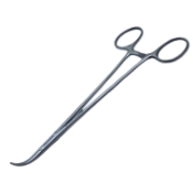 Jacobson Hemostatic Forceps, Fully Curved, Very Delicate Serrated Jaws, Overall Length 7-1/2" (191mm) 