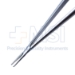 Jacobson Micro Needle Holder, Straight, 0.8mm Diamond Coated Jaws, With Box Lock, Round Knurled Handle, Suture 7-0 Or Smaller, Overall Length 8-1/4" (210mm) - 7117-121