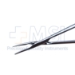 Jacobson Needle Holder, Curved, Without Lock, Overall Length 8" (203mm) - 191-135621-42