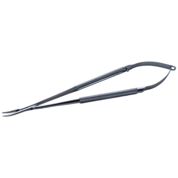 Jacobson Needle Holder, Curved, Without Lock, Overall Length 8" (203mm) 