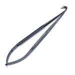 Jacobson Micro Scissors, 125 Degrees Sharp Blades, Round Spring Handle, Overall Length 7" (178mm) 